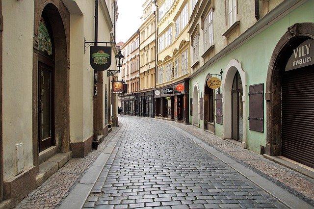 Prague Street Old Blank City  - ivabalk / Pixabay