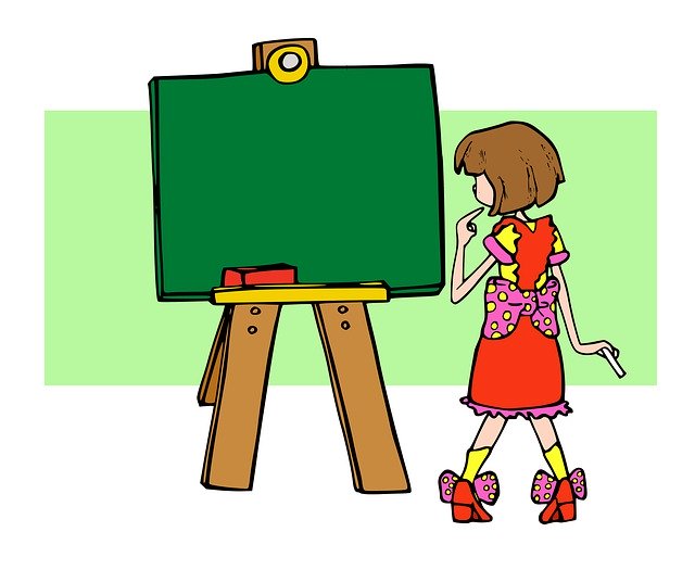 School Schools Board Girl Sheet  - Jananec / Pixabay