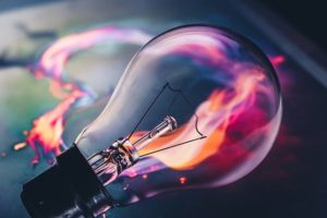 Bulb Idea Fire Flame Neon  - Dark_shutterz / Pixabay